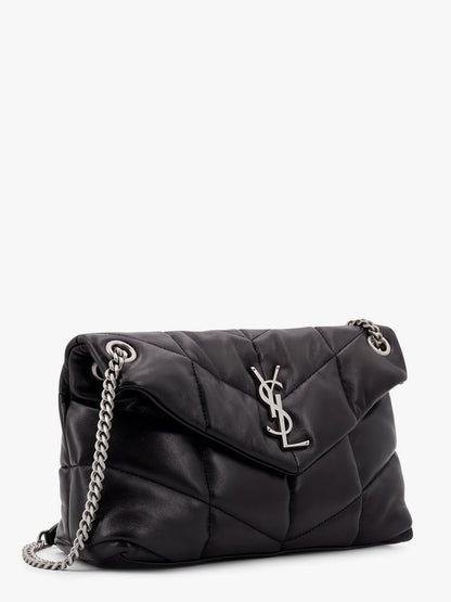 Puffer matelassé leather crossbody bag thumbnail