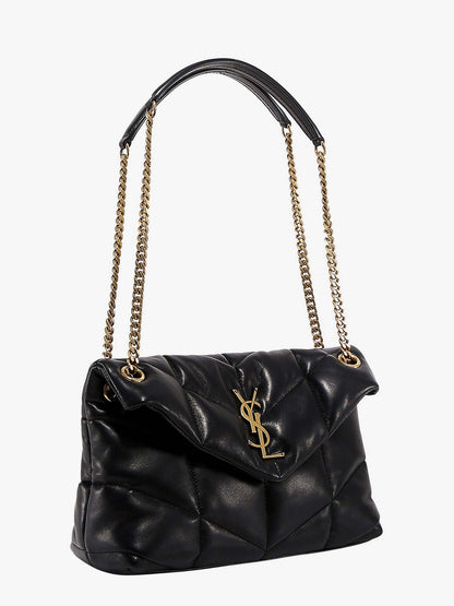 Loulou Puffer matelassé leather crossbody bag thumbnail