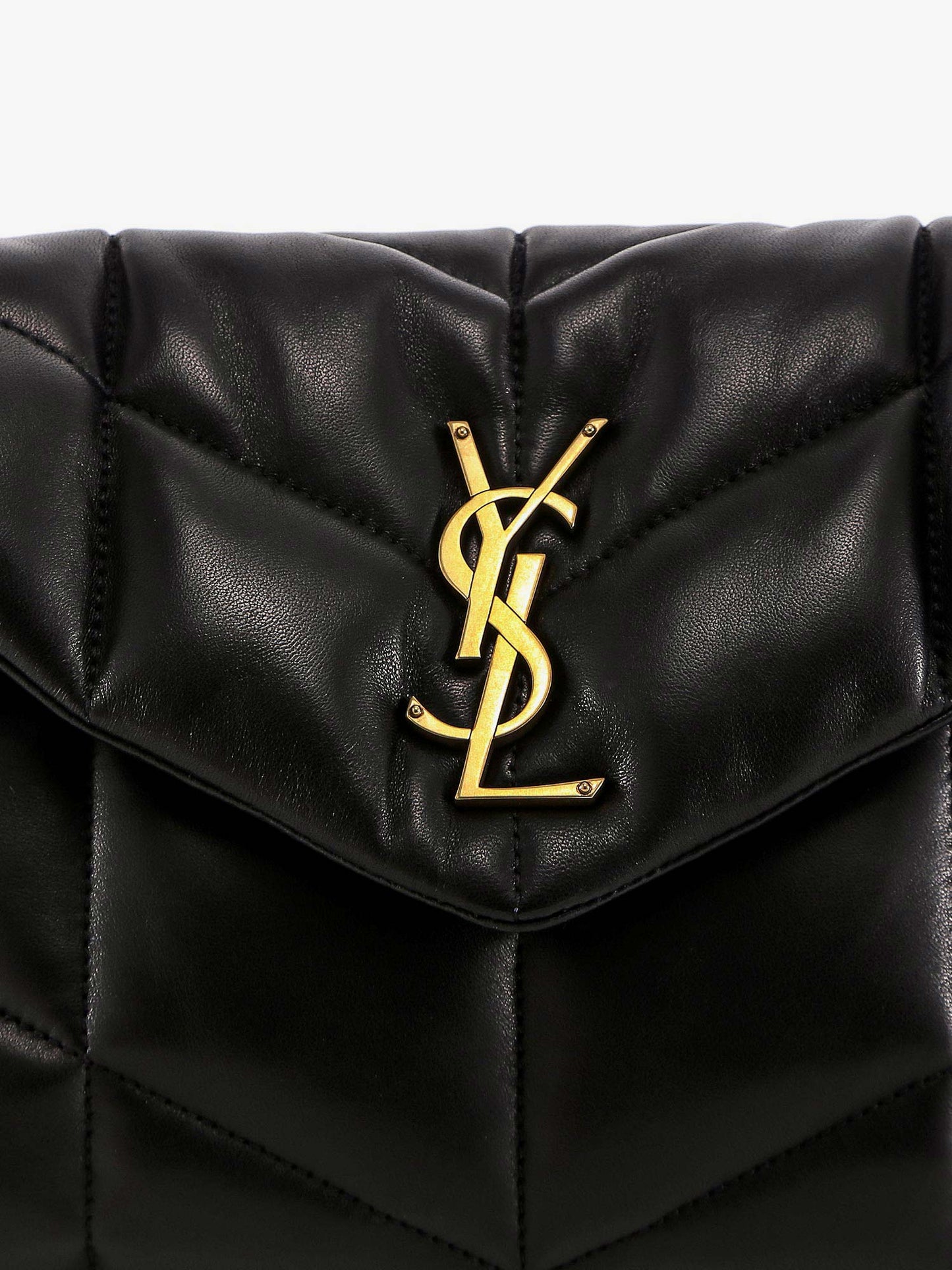 Loulou Puffer matelassé leather crossbody bag