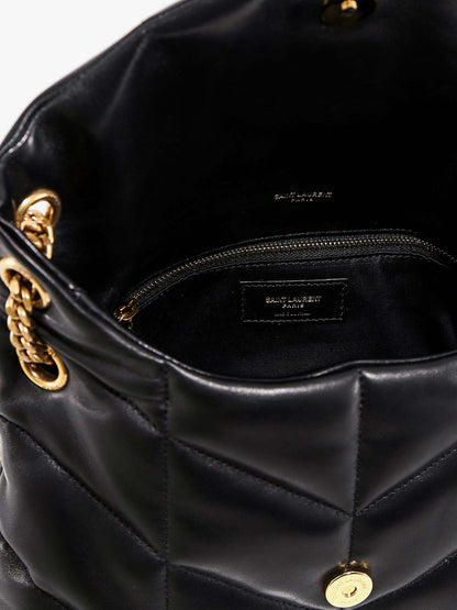 Loulou Puffer matelassé leather crossbody bag thumbnail