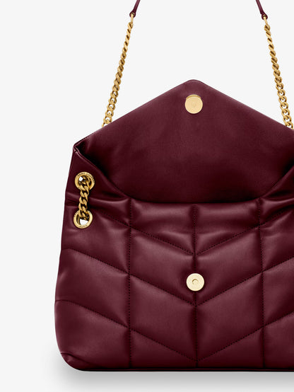Borsa a spalla Loulou Puffer in pelle matelassé thumbnail