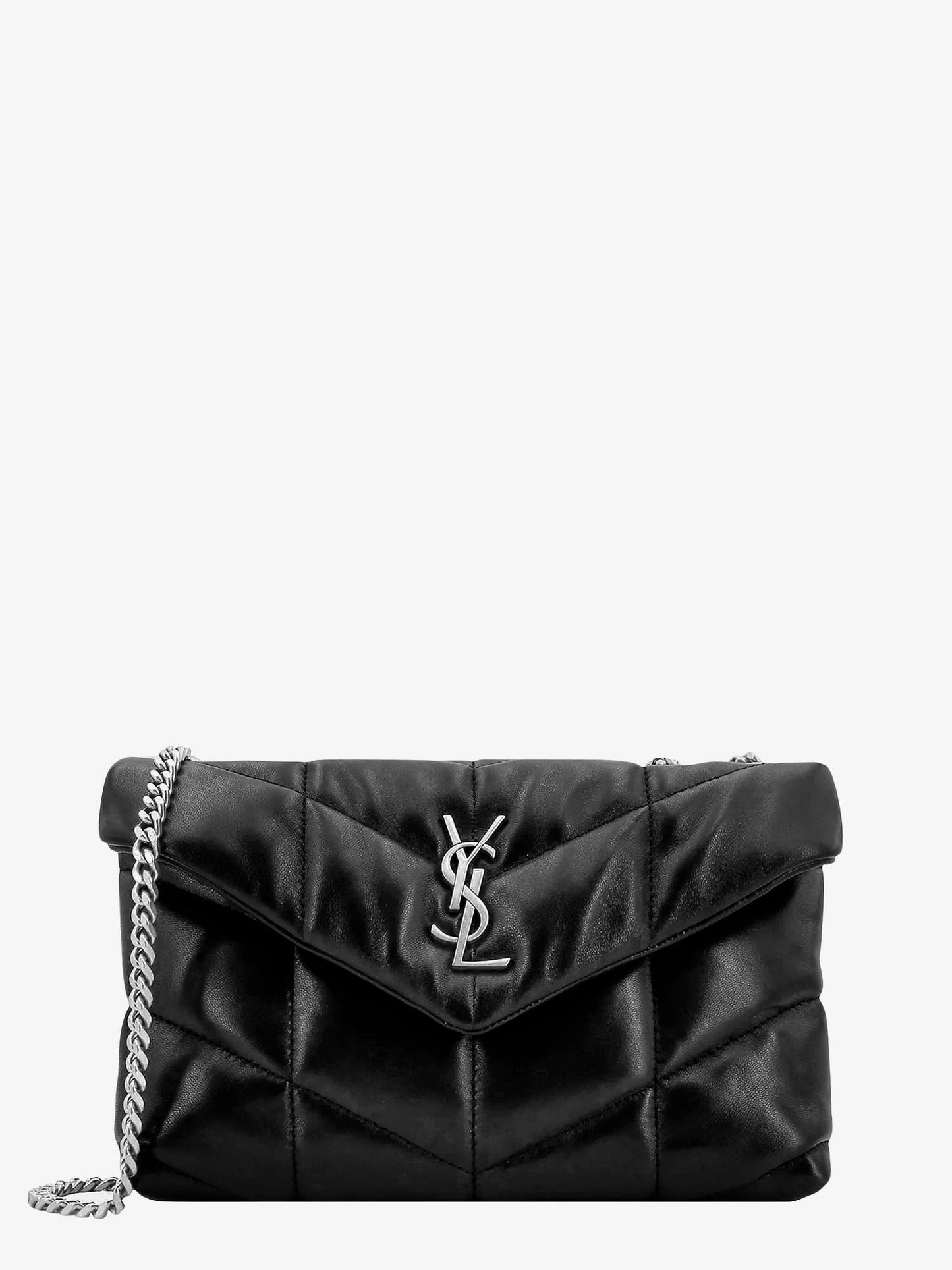 Loulou Puffer Toy matelassé leather crossbody bag