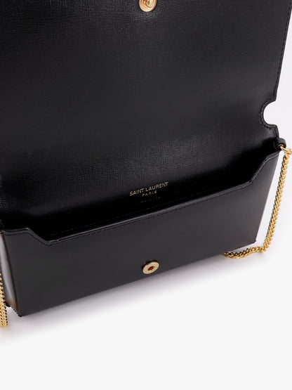 Borsa a tracolla in pelle con monogramma Cassandre thumbnail