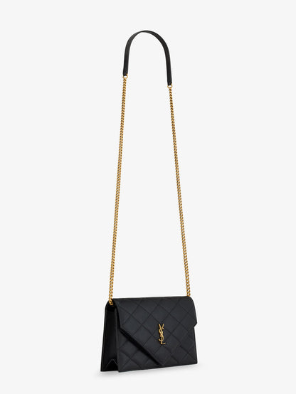 Paris leather crossbody bag with metal Cassandre logo thumbnail