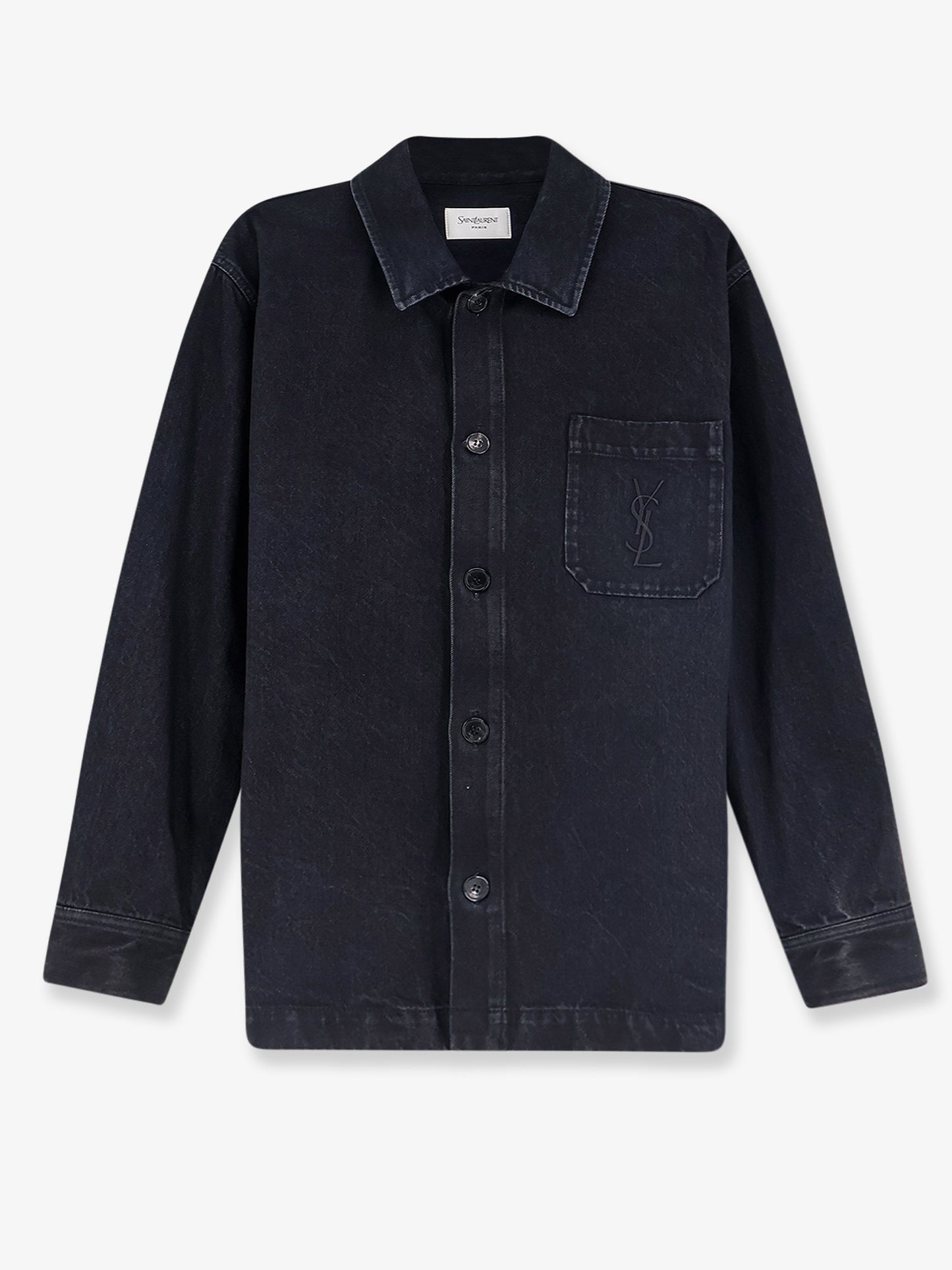 Overshirt Cassandre in denim black