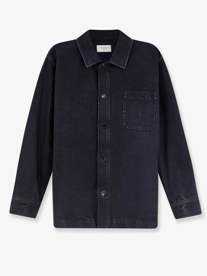 Overshirt Cassandre in denim black thumbnail