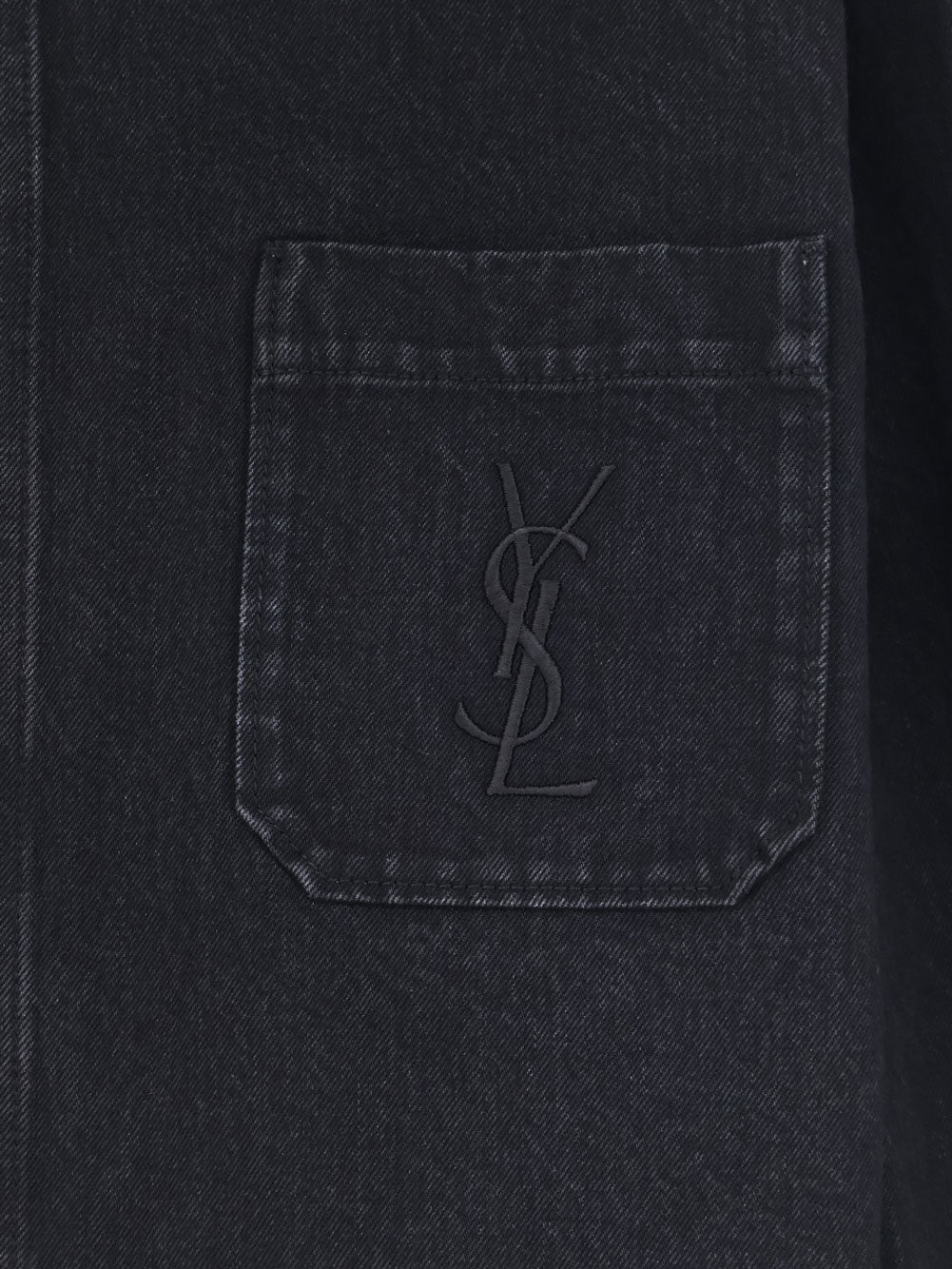 Overshirt Cassandre in denim black