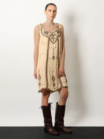 Anabel viscose dress with embroidery thumbnail