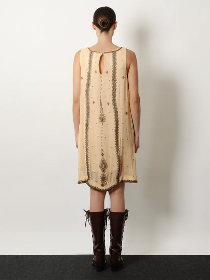 Anabel viscose dress with embroidery thumbnail