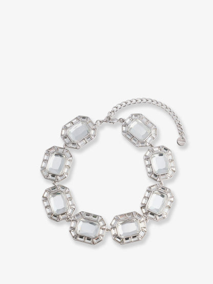 Silver Crystal Necklace thumbnail