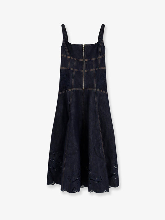 Denim Midi Dress