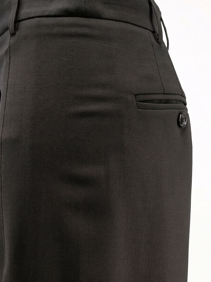 Pantaloni in misto lana vergine