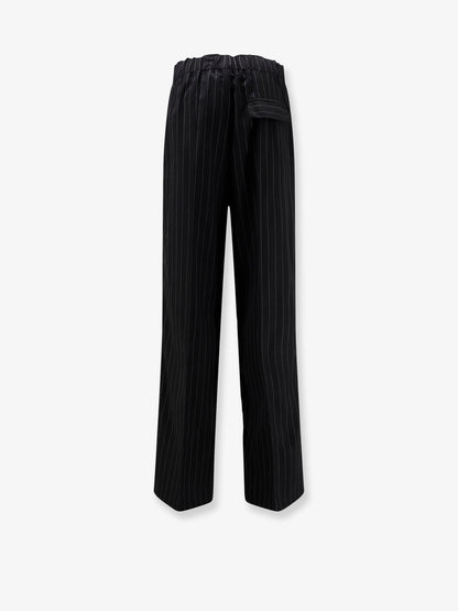 Virgin wool and viscose trousers thumbnail
