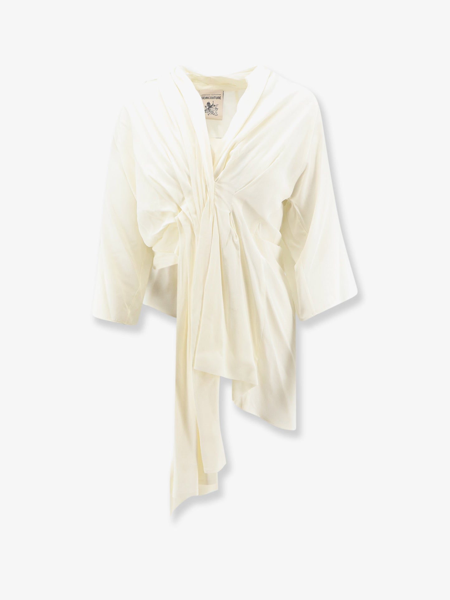 Top in misto seta