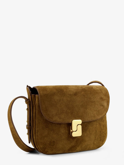Bellissima Mini suede crossbody bag thumbnail