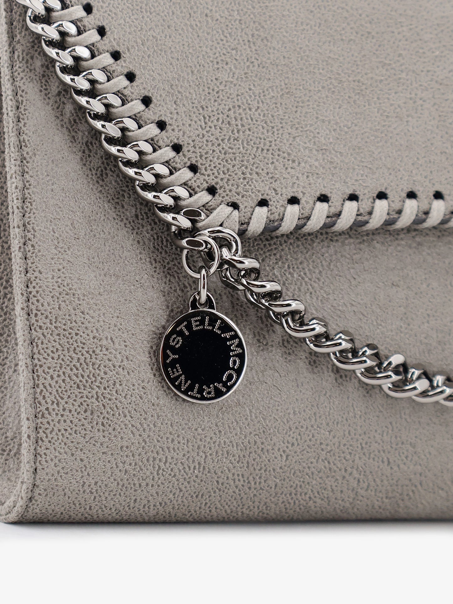 Borsa a tracolla Falabella Wallet in Shaggy Deer