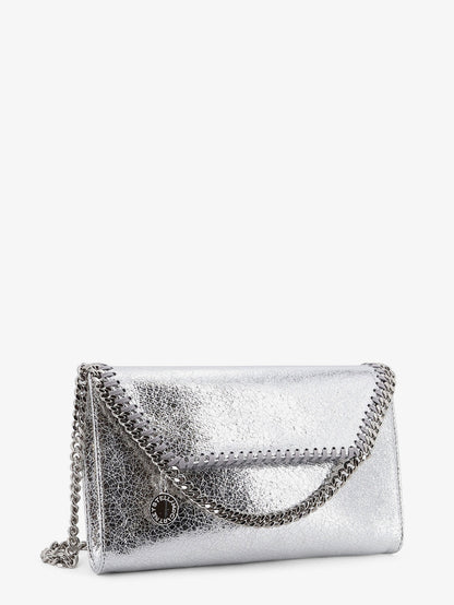 Falabella metallic fabric crossbody bag thumbnail