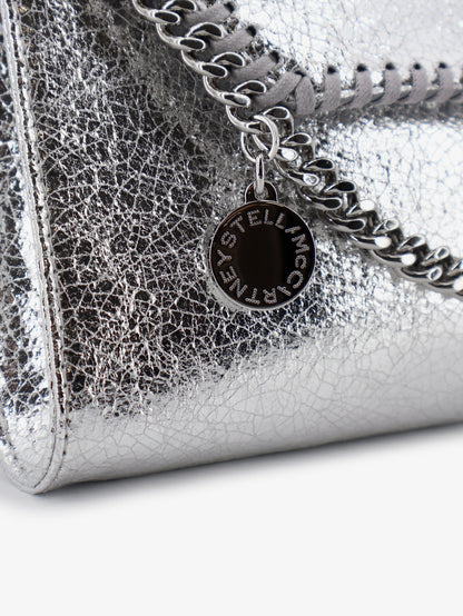 Falabella metallic fabric crossbody bag thumbnail