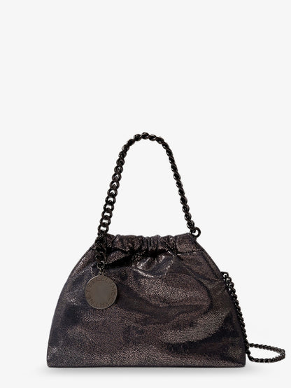 Falabella Eco Shiny Dotted Chamois Fabric Shoulder Bag thumbnail