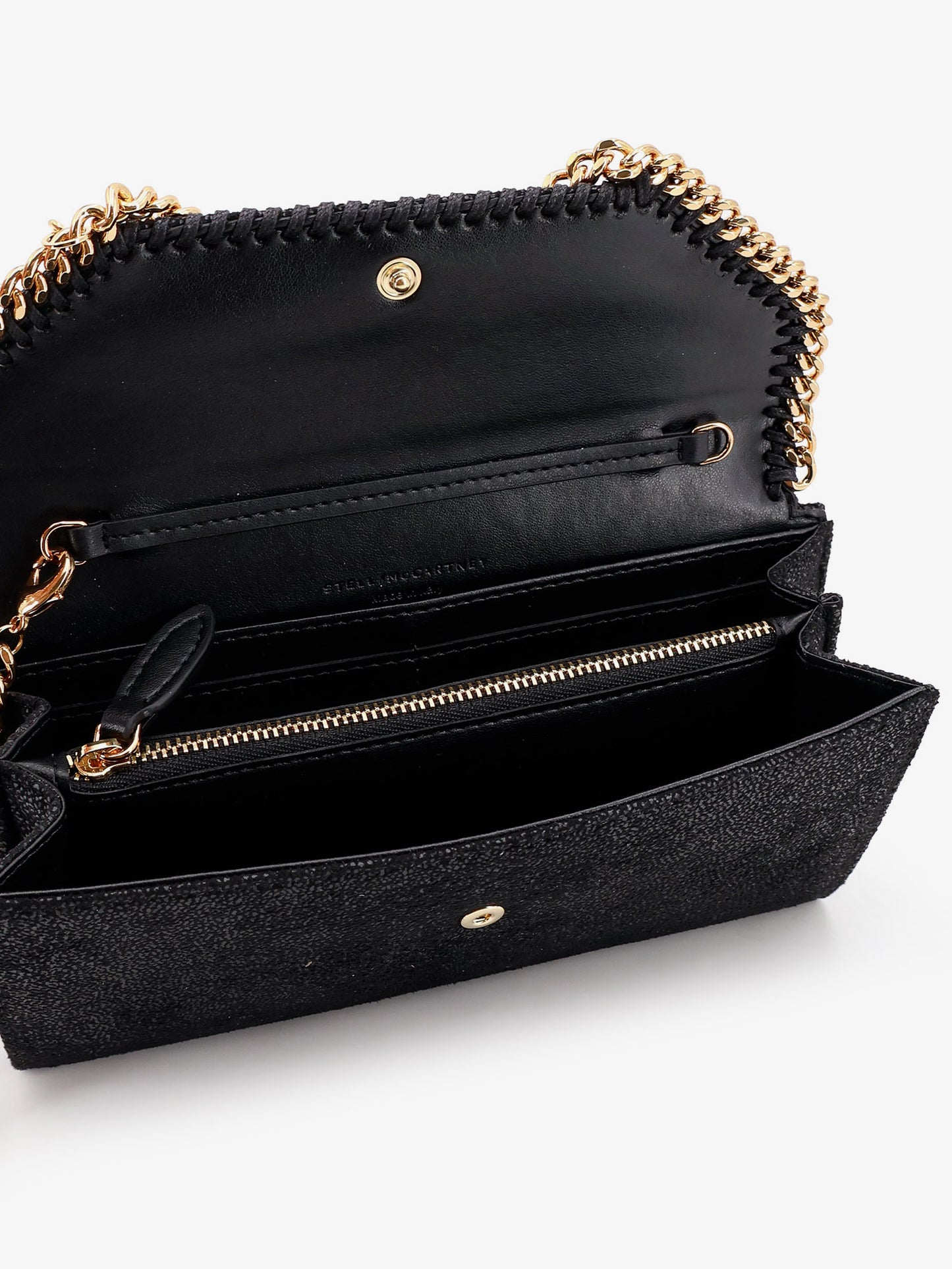 Falabella Shaggy Deer fabric wallet