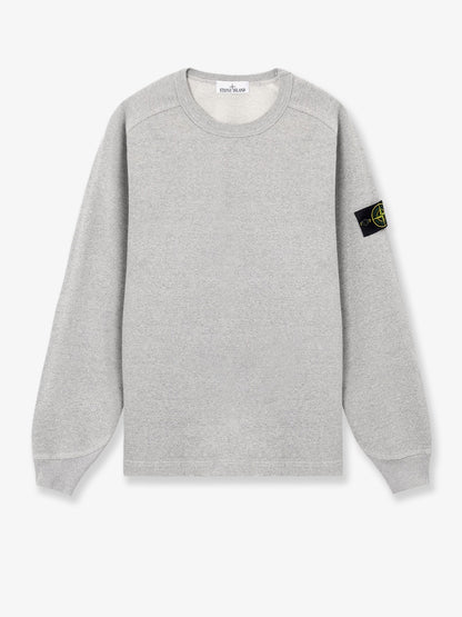 Mélange cotton sweatshirt thumbnail