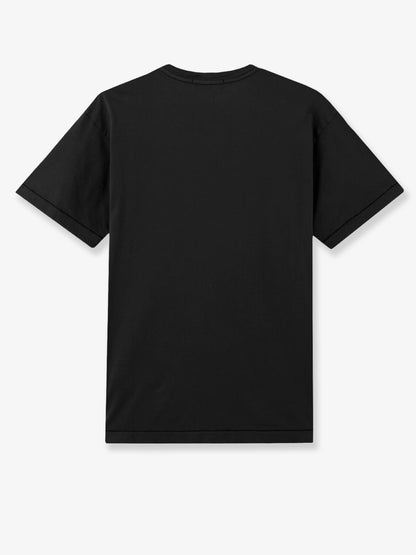 Cotton T-shirt with front logo patch thumbnail