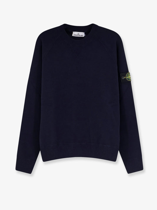 Maglia in cotone con patch logo laterale