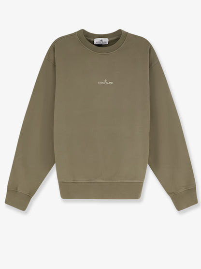 Organic cotton sweatshirt with Logo print thumbnail