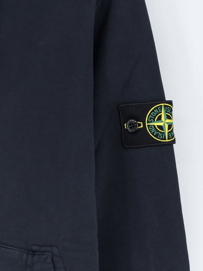 Cotton sweatshirt with side logo patch thumbnail