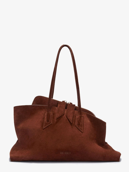 Borsa a spalla La Passeggiata in suede thumbnail