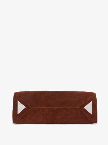 Borsa a spalla La Passeggiata in suede thumbnail