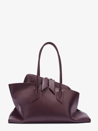 La Passeggiata Medium leather shoulder bag thumbnail