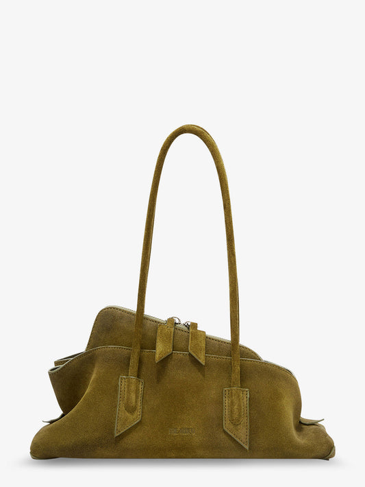 La Passeggiata Small suede shoulder bag