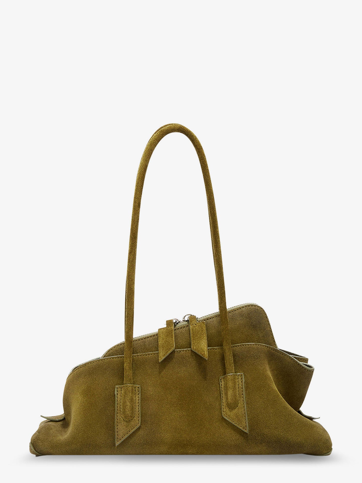La Passeggiata Small suede shoulder bag