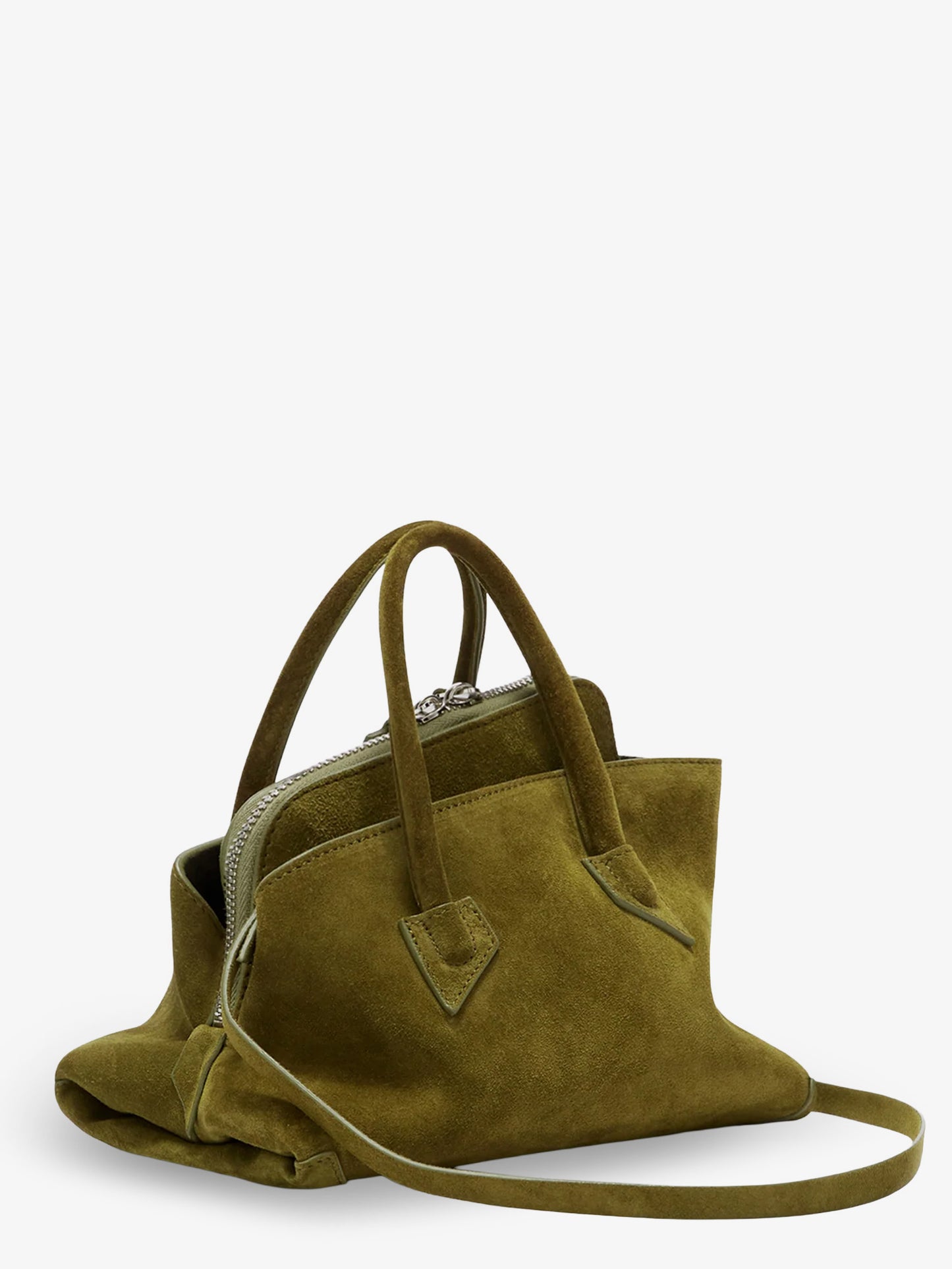 La Passeggiata Mini suede handbag