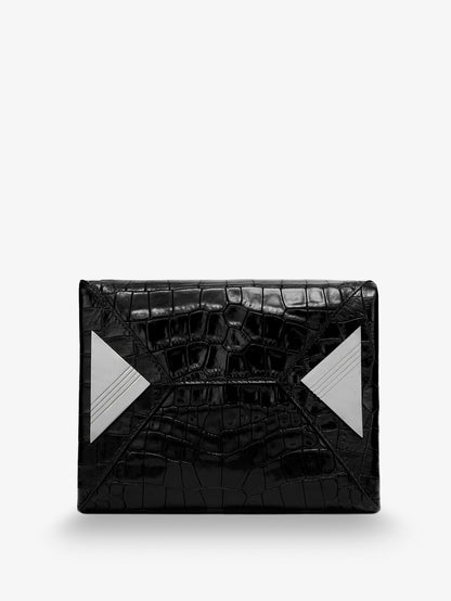 La Passeggiata Mini croco effect leather handbag thumbnail