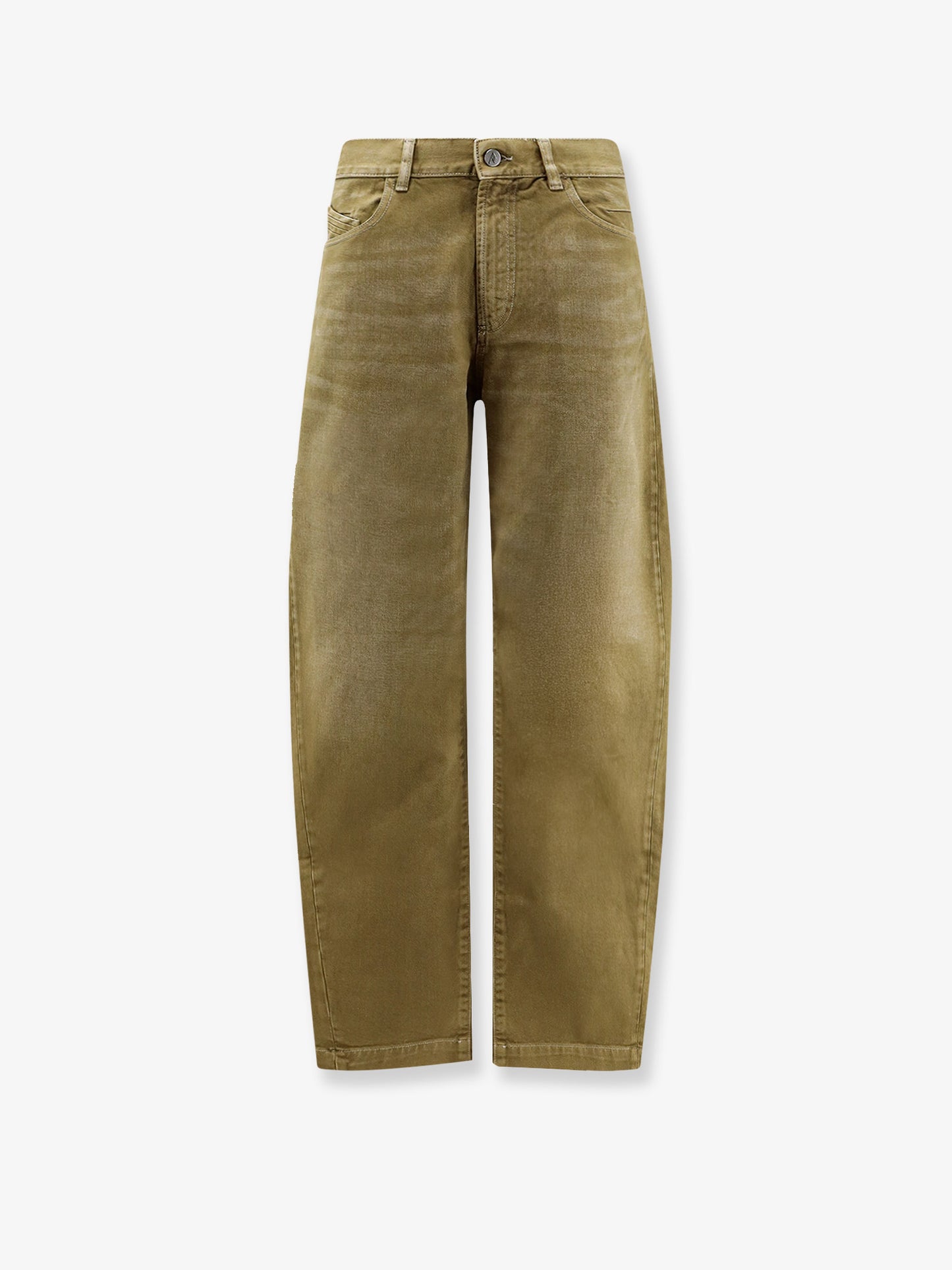 Faded effect denim