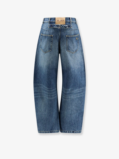 Blue denim jeans thumbnail