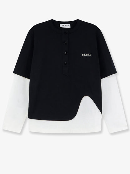 Cotton T-shirt with embroidered logo on the front thumbnail