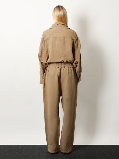 Marvin viscose and linen jumpsuit thumbnail