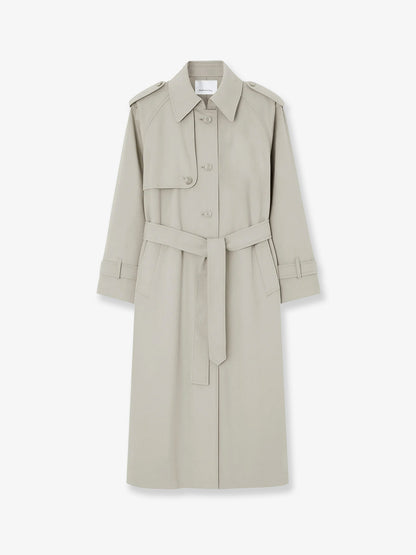 Riva cotton blend trench coat thumbnail