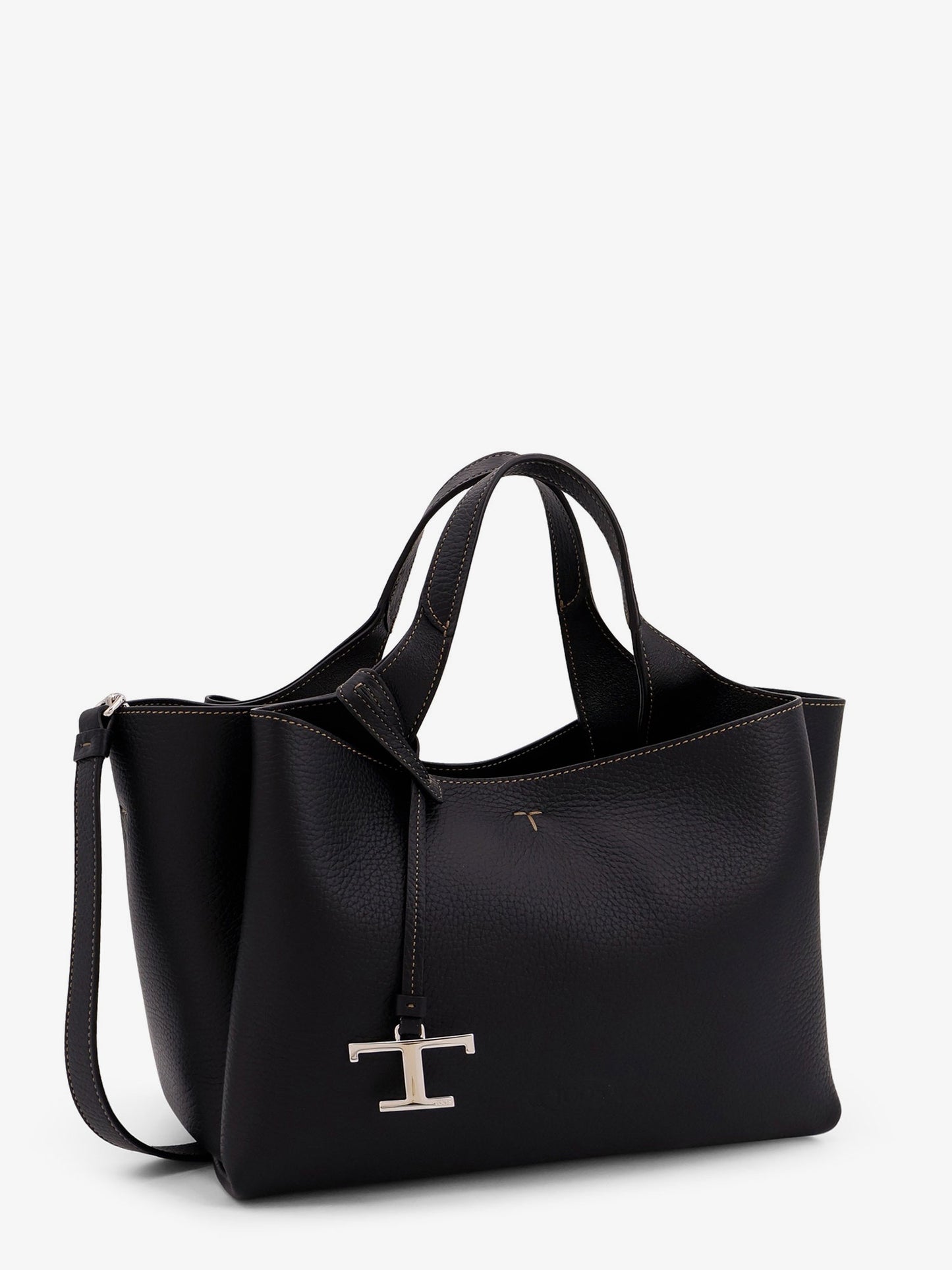 Leather shoulder bag