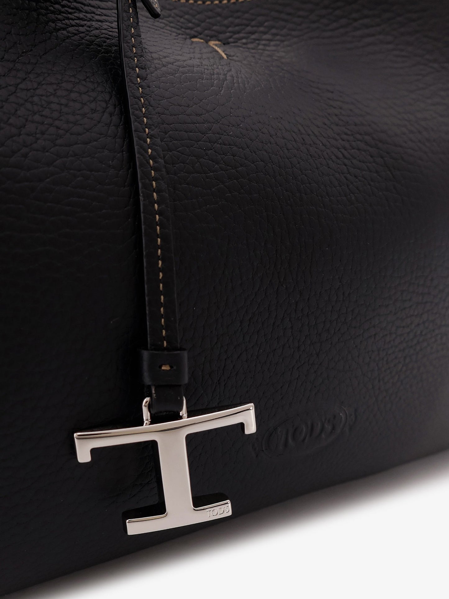 Leather shoulder bag