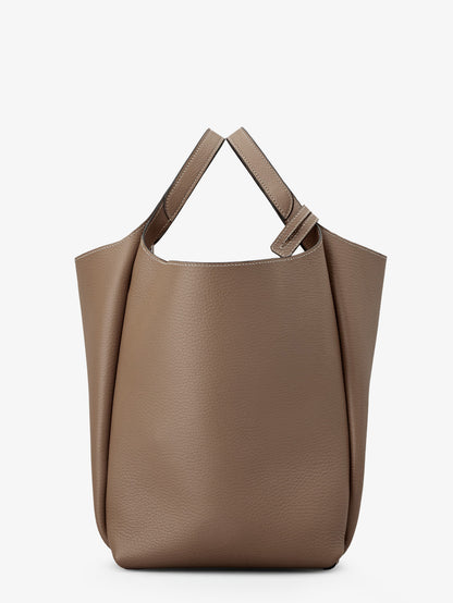 Mini leather bucket bag thumbnail