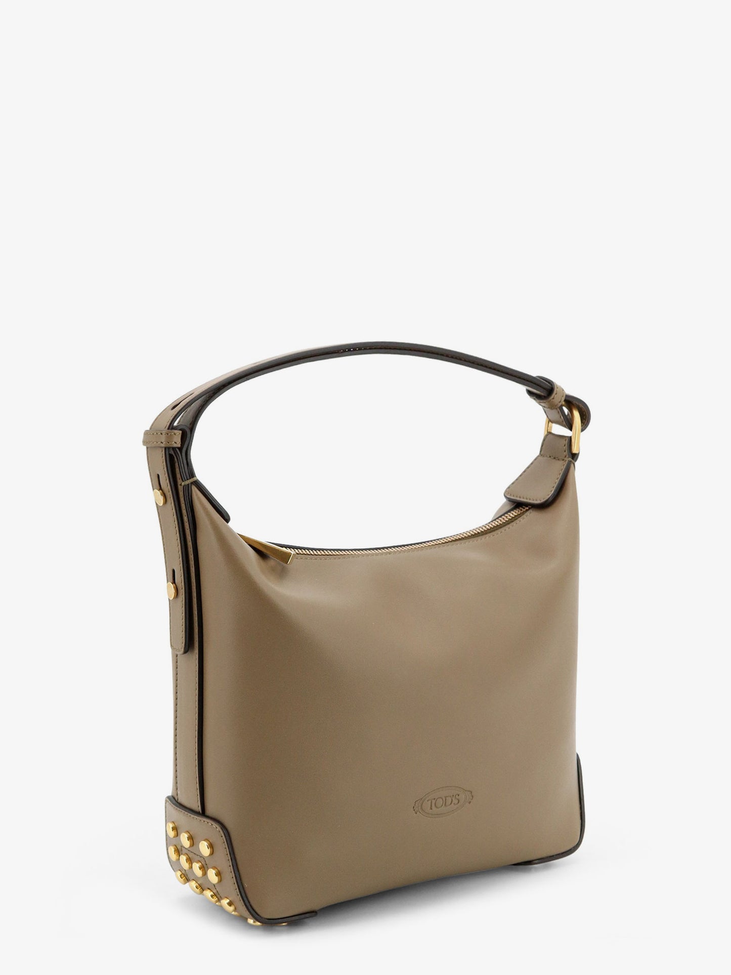 Metal Dots Leather Mini Bag