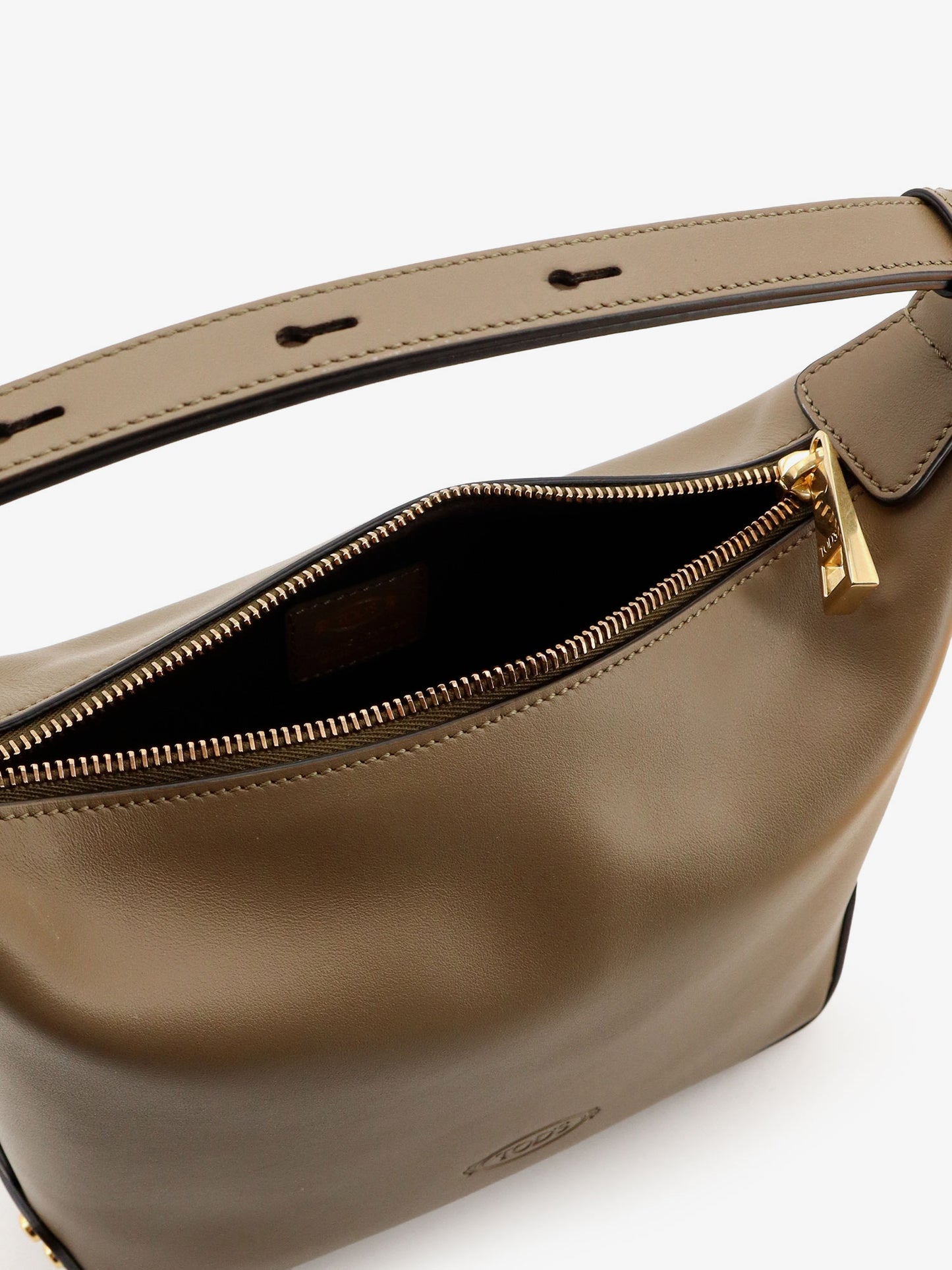 Metal Dots Leather Mini Bag