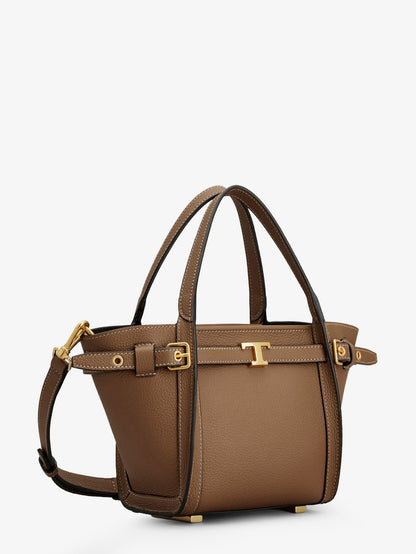T Signature Leather Shopping Bag thumbnail