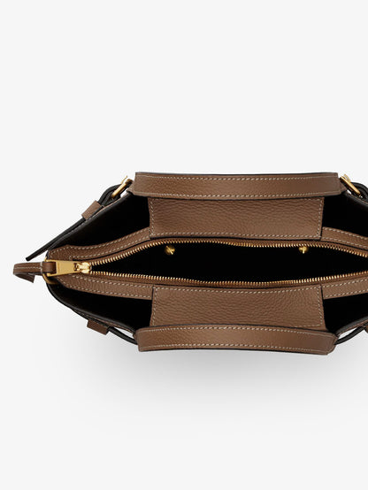T Signature Leather Shopping Bag thumbnail