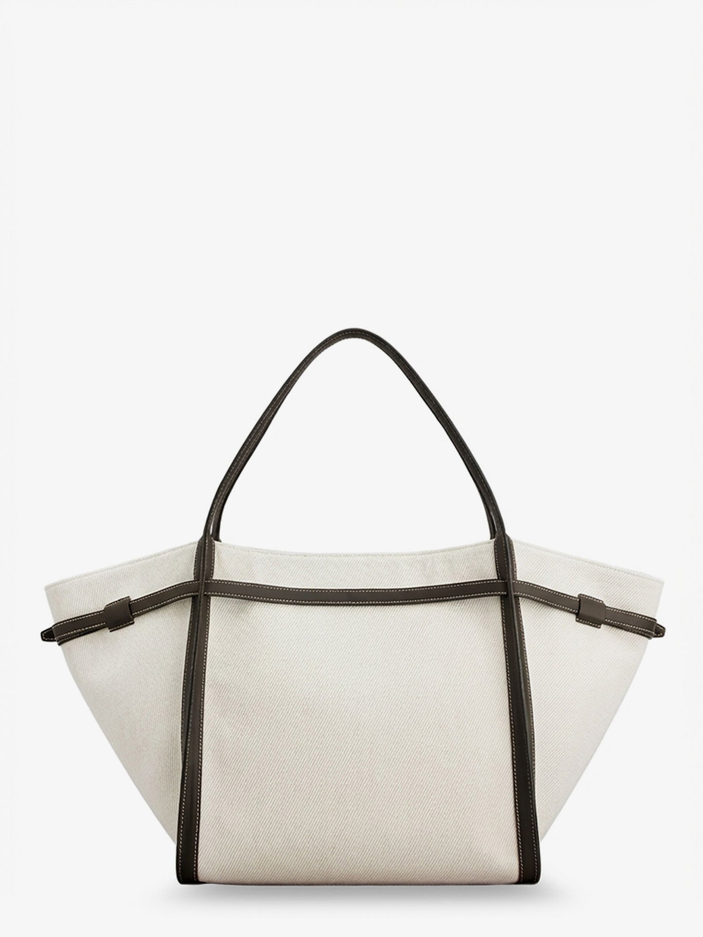 Tim canvas and leather Medium Shopping Bag
