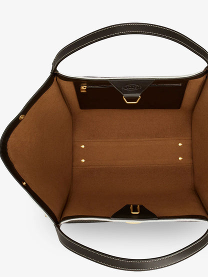 Tim canvas and leather Medium Shopping Bag thumbnail